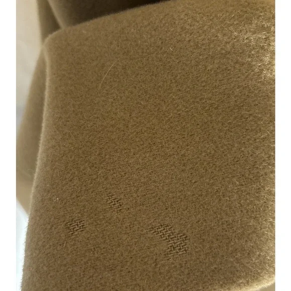 Lands End USA‎ Camel Long Wool button up winter Coat womens size 16W F12 - Picture 3 of 6